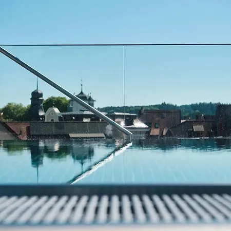 호텔 4K - Rooftop-Pool Und Klimatisierte Zimmer 반겐임알가우